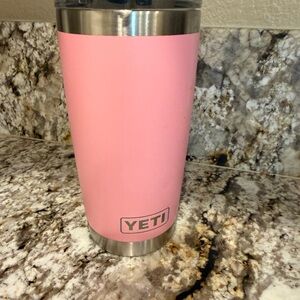 YETI Pink Stainless Steel Tumbler 20 oz